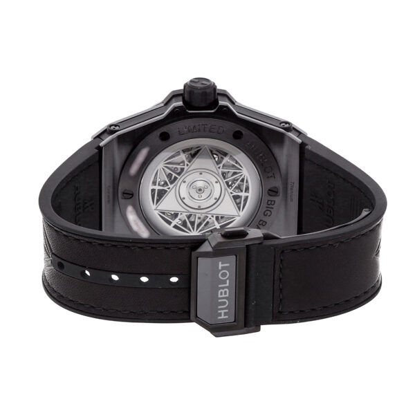 The Best Fake Watch Hublot Big Bang Sang Bleu All Black Limited Edition 415.Cx.1114.Vr.Mxm17