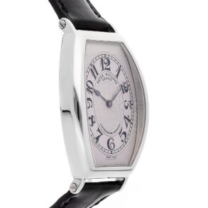 Dress Men Platinum Patek Philippe Gondolo 5098P-001 Dial Silver Mechanical