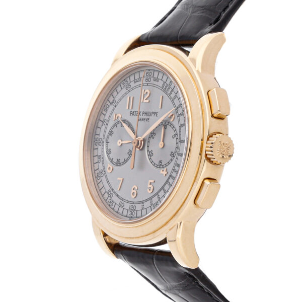 Men Round Replica Patek Philippe Complications Chronograph 5070r-001 Rose Gold